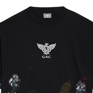 <b>Black</b> Graphic <b>T</b>-<b>Shirt</b> Men's Short Sleeve Crew Neck Paint Splatter Streetwear Casual Abstract Art Wholesale Fashion <b>Shirt</b> 5XL - Product Image 5