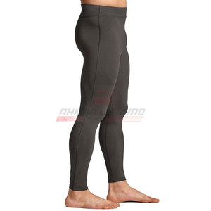 Leggings de yoga respirants à séchage rapide personnalisés OME, taille plus, vêtements pour hommes, élasthanne/polyester, taille élastique - Product Image 2