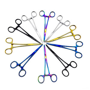 Instrumentos quirúrgicos médicos, fórceps para hemostatos de mosquitos, pinzas de bloqueo, abrazadera curvada Sutur Kit, instrumento médico - Product Image 1