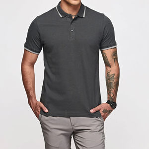 Camisetas de polo ligeras de media manga para hombre, diseño al por mayor, camisetas de polo cómodas y únicas para hombre - Product Image 1