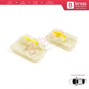 คลิปซ่อมชุดมอเตอร์กระจกหน้าต่าง BWR1171+BWR1172 1+2 ด้านหน้าซ้ายหรือขวา สำหรับ Focus MK3 Astra J Golf MK7 5G 4/5 ประตู - Product Image 4