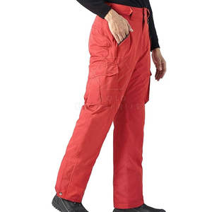 Pantalon de ski d'hiver de haute qualité pour homme avec logo personnalisé tissu polyester/coton imperméable et coupe-vent respirant isolant en duvet - Product Image 6