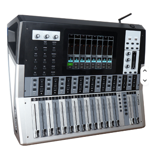 Nuevo mezclador DM32 Pro de 32 canales, mezclador digital profesional con tarjeta de sonido integrada, consola de mezclas con interfaz USB que muestra audio y video. - Product Image 5