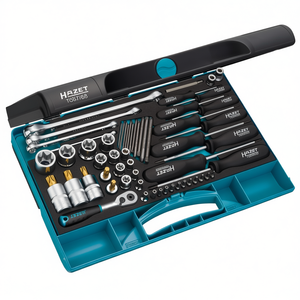 Ensemble d'outils Hazet de 58 pièces avec douilles TORX, clés à cliquet, tournevis - Product Image 2