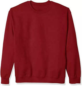 OEM de alta calidad de invierno de lujo Super suave polar 100% algodón peso pesado de gran tamaño cuello simulado hombres sudadera - Product Image 1