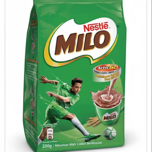 NESTLE MILO ACTIV-GO 200g Envase Flexible Bebidas Saludables Chocolate en Polvo con Malta de Cebada - Product Image 1