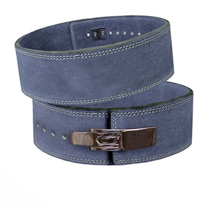 Soporte de Muñeca Unisex Transpirable de Cuero Vacuno Genuino con Cierre de Hebilla, Premium, Profesional, para Gimnasio, con Logotipo Personalizado - Product Image 1