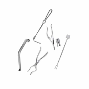 Ortopedi 1.4mm ketebalan Maxillofacial instrumen operasi Mini lurus jembatan pengunci pelat tengkorak - Product Image 5