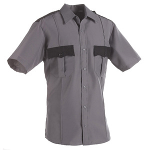 Chemise S/S bicolore en polyester personnalisée et pantalons Vector Pro uniformes de sécurité