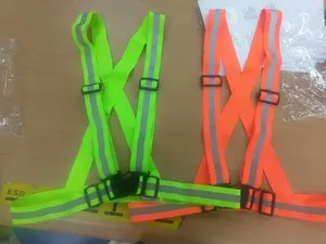 Gilet de sécurité de type harnais à haute visibilité Gilet de sécurité vert à haute visibilité. - Product Image 3