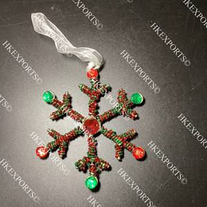 Adornos Navideños de Terciopelo Hechos a Mano Multicolores, 50 Piezas, Decoraciones Colgantes para la Temporada Festiva - Product Image 1