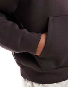 เสื้อฮู้ดสวมหัวเปิดไหล่ตกไซส์ใหญ่พิเศษสำหรับผู้ชายเสื้อมีฮู้ดแห้งเร็วระบายอากาศได้ดีสินค้ามาใหม่2025 - Product Image 4