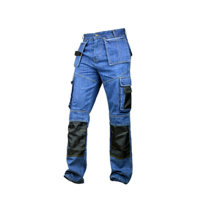 Pantalones de Trabajo Vaqueros Azules para Hombre D-Ride Moto, Rodillas Reforzadas, Bolsillos Utilitarios, Secado Rápido, Transpirables, Logotipo Personalizado, Alta Calidad - Product Image 2