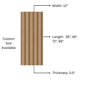 Panneaux Tambour en Bois Massif Flexibles Premium Panneaux en Bois Massif pour Portes d'Armoires Design Mural Élégant Moderne Panneaux 3D - Product Image 2