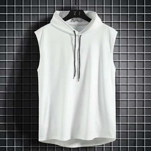 Débardeurs sans manches d'été en coton doux tricoté pour hommes, gilets de course pour la gym, le fitness, la musculation et les muscles. - Product Image 3