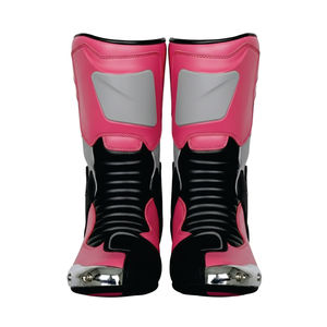 Chaussures de moto durables pour hommes avec design antidérapant, vêtements de course imperméables pour une sécurité de conduite accrue - Product Image 4