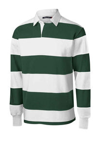 Camiseta de Rugby Personalizada para Hombre, 100% Algodón, Transpirable, con Bordado del Nombre del Equipo, Manga Larga, Antibacteriana, Secado Rápido, Color Personalizado - Product Image 4