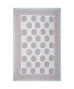 Mantel de algodón con diseño Floral ecológico, lavable a máquina, cubierta decorativa para mesa del hogar para fiesta de boda - Product Image 2