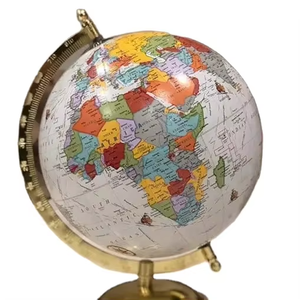 Le globe cosmique de Style nautique de CALVIN HANDICRAFTS exporte du plastique, cadeau de globe rond en métal éducatif en acier - Product Image 4