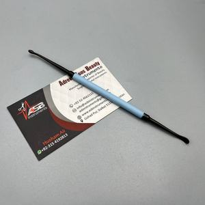 เครื่องมือทำเล็บสองหัวอุปกรณ์ขัดผิวที่ตายแล้วสแตนเลสอุปกรณ์ทำเล็บมือเล็บเท้าแบบมัลติฟังก์ชันโลโก้ส่วนตัว - Product Image 2