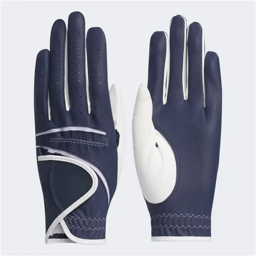 Custom Logo Sheepskin OEM Customized Leather Cabretta Golf Glove OEM Latest Collection Pakistan Leather Golf Gloves