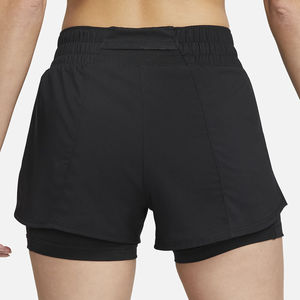 96% Nylon 4% Spandex True Fit pantalones cortos de cintura alta para mujeres pantalones cortos de mujer con bolsillo oculto en el forro transpirable - Product Image 5