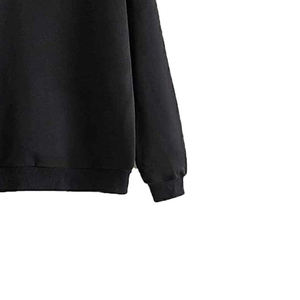 <b>Oversized</b> Womens <b>Hoodie</b> Custom Logo Embroidered Streetwear Pullover Cotton Fleece <b>Hoodie</b> Fashion Loose Fit Hoodies for Women - Product Image 4