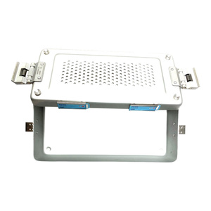 CONTENEUR D'ÉQUIPEMENT CHIRURGICAL ENT DE HAUTE QUALITÉ AVEC COUVERCLE PERFORÉ-SIMPLE .. - Product Image 3