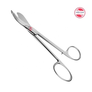 Ciseaux de Bandage en bronze, outil de premiers secours réutilisables, ciseaux en acier inoxydable, pour le plâtre - Product Image 1