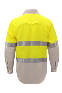 長袖メンズシャツ,安全反射安全構造 - Product Image 3