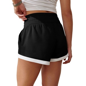 Shorts de sport double couche pour femme UMIQ INTERNATIONAL, respirants, pour la gym, le yoga, la course à pied et les activités sportives estivales - Product Image 4
