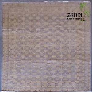 Tapis de Peshawar et de Khotan noué à la main, unique en son genre, 12'2 x 9' Pes_Kho_174 - Product Image 1