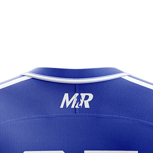Uniformes de football et de football d'équipe personnalisés en bleu | Hommes Femmes Jeunes Tailles | Vêtements de sport légers à séchage rapide en gros - Product Image 5