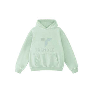 Sudaderas con Capucha Extra Grandes para Hombre, Sudaderas con Capucha Gruesas para Parejas, Estilo Vintage, Color Block, Ropa de Calle Informal de Invierno, 100% - Product Image 1