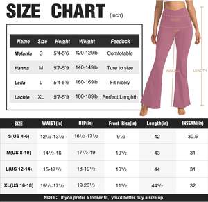 Venta al por mayor de las mujeres de cintura alta Flare Jogger pantalones transpirables suaves anchos rectos pierna Cargo pantalones de chándal XL tamaño para la venta - Product Image 6