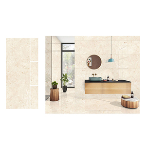 Carrelage rustique gris grain 600*1800mm Porcelaine émaillée en marbre antidérapant pour le salon, la chambre à coucher et le sol Design moderne - Product Image 4