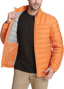 OEM venta al por mayor de la mejor calidad de los hombres a prueba de viento de invierno cálido Puffer chaqueta 100% de nylon personalizable Expanza Ind. - Product Image 4
