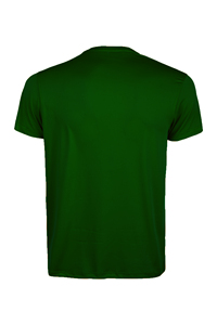 เสื้อยืดคอกลมผู้ชาย 140 แกรม ผ้าไมโครเพส 100% สีเขียว - Product Image 2