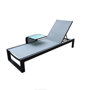 Modern <strong>Sun</strong> <strong>Pool</strong> <strong>Lounge</strong> Chairs Furniture with Ottoman Outdoor Daybed Garden Leisure Chaise <strong>Lounge</strong> - Product Image 4