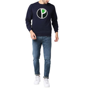 Sweat Homme Couleur Unie Brodée Meilleure Qualité Prix Bas Style Streetwear Hiver - Product Image 4