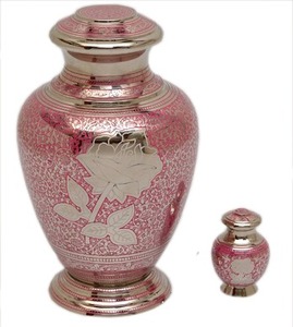 กระโถนภาชนะใส่เถ้ากระดูก | โกศโลหะ | โกศฝังขนาดใหญ่ดีไซน์สวยงามและดูสงบ - Product Image 4