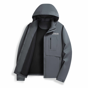 Chaqueta exterior impermeable con capucha para hombre al por mayor con función de prevención de aceite y suciedad chaqueta 2025 - Product Image 1