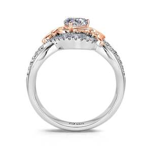 Bague en argent sterling Jeulia Mother Love Heart avec diamant - Cadeau romantique pour maman - Product Image 3