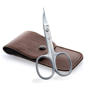 Ciseaux à ongles de style dernier cri avec étui en cuir Ciseaux en acier japonais de meilleure qualité avec revêtement en cuir disponibles en bas quantité minimale de commande - Product Image 1