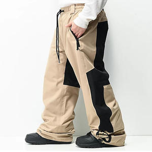 Pantalon de ski unisexe coupe ample, coupe-vent, imperméable, respirant, séchage rapide, grande taille, qualité supérieure, fabrication sur mesure - Product Image 2