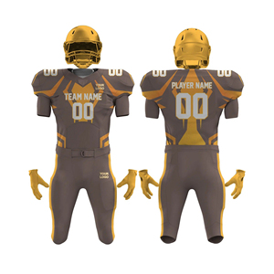 Servicio OEM Ropa de entrenamiento Uniforme de fútbol americano de nuevo diseño Uniforme de fútbol americano de bajo precio - Product Image 5