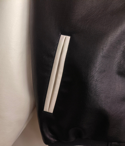 แจ็กเก็ต2025ทรงครอปสำหรับผู้หญิงเสื้อครอปแบบว่างเปล่าแขนเสื้อผ้าขนสัตว์เสื้อครอปสตรีเสื้อแจ็คเก็ตทีมตัวแทน - Product Image 3