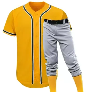 ชุดเครื่องแบบบอลฐานชุดเครื่องแบบเบสบอลซอฟท์บอลสำหรับผู้ชาย,ชุดเครื่องแบบกีฬาเบสบอลสำหรับผู้ใหญ่ - Product Image 4