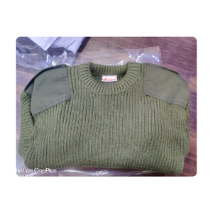 เสื้อสเวตเตอร์ขนสัตว์สำหรับการฝึกภาคสนาม ดีไซน์ยาว สไตล์ลำลอง สำหรับฤดูใบไม้ร่วงและฤดูหนาว ผลิตโดยแบรนด์ระดับพรีเมียม - Product Image 5