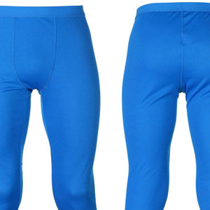 Legging de sport pour homme de qualité supérieure, vente en gros, prix attractif, imprimé sur mesure, en Spandex/Polyester respirant, longueur genou - Product Image 4